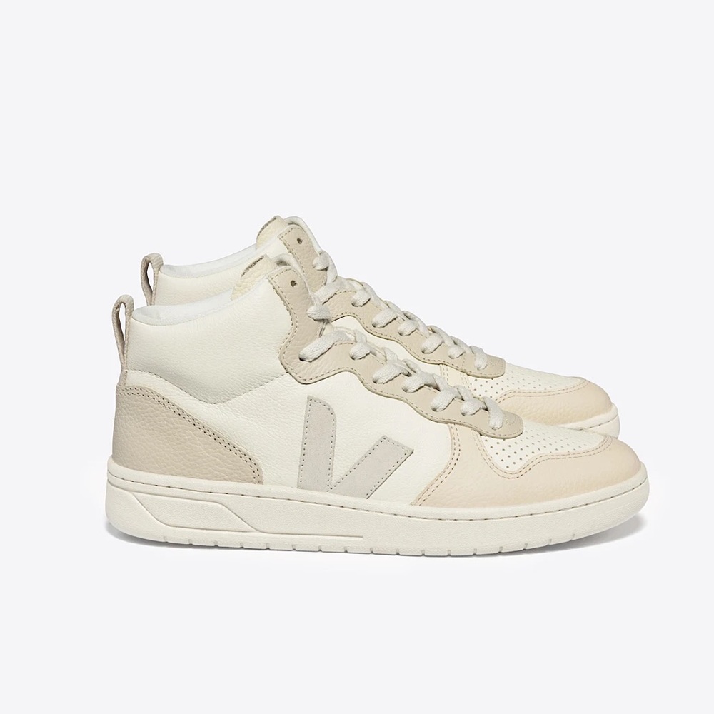 Veja V-15 Mid-top Sneakers in Cashew Pierre Multico Size EU 40 US 9